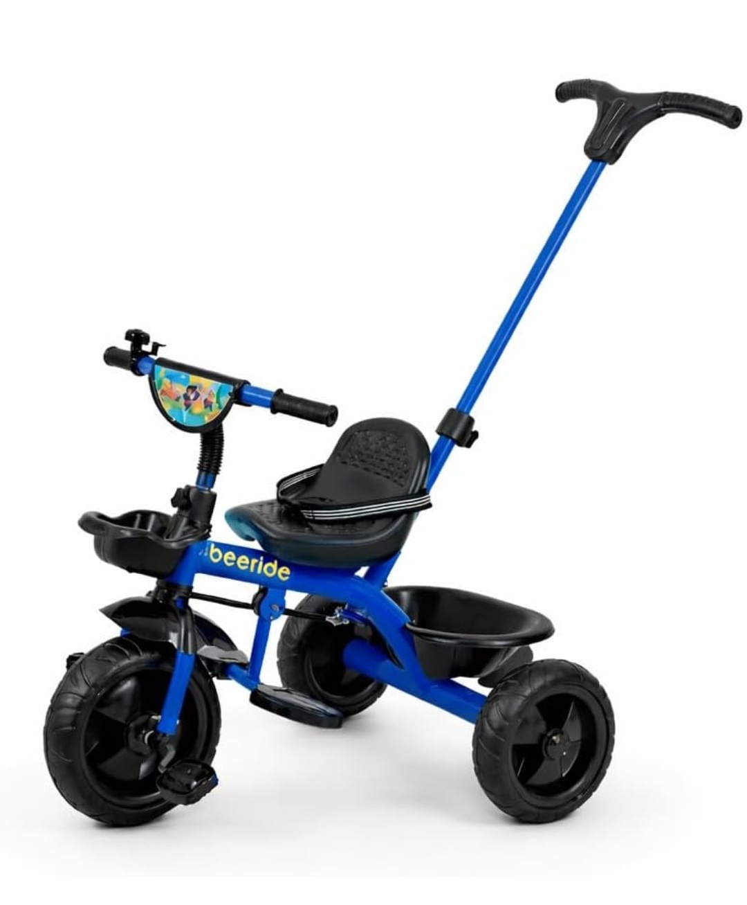 Kids Blue New Trike for age 1-5 Years Baby Kids Parental Tricycle Kids New Trike for age 1-5 Years Baby Kids Tricycle