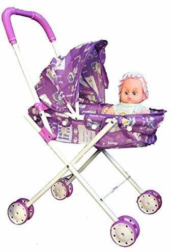 Toylura Baby Doll Stroller Set
