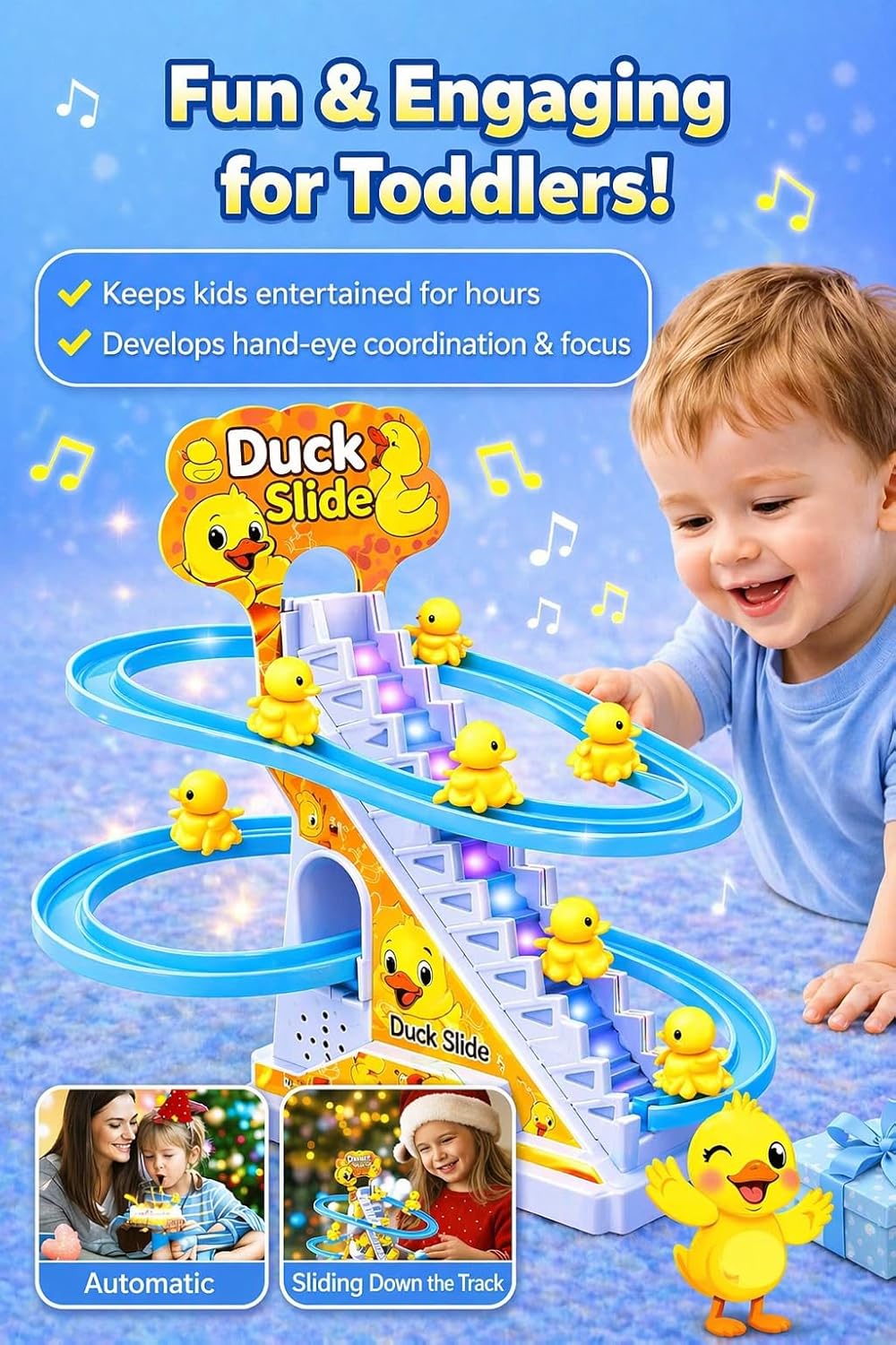 Toylura DUCK Slide WITH MUSIC