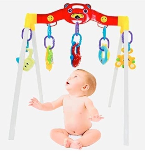 Toylura Infant Play Gym & Activity Mat for Newborns and Babies